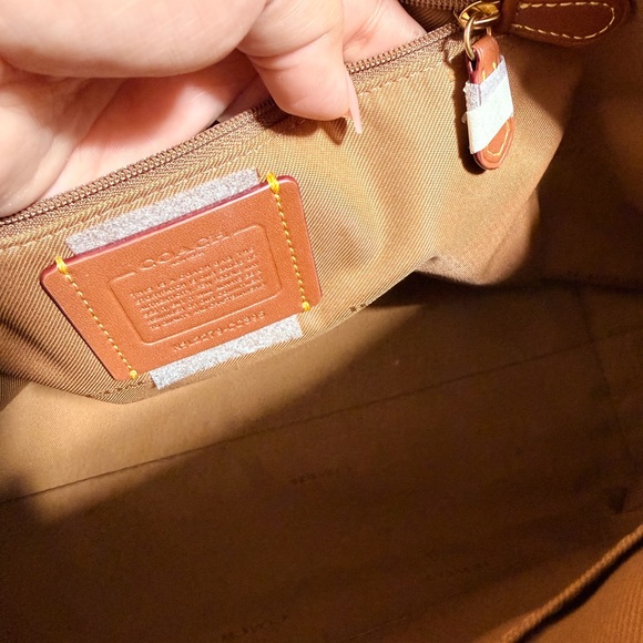 Pink Coach Taylor Tote/Shoulder Bag - Picture 8 of 16